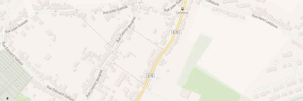 Plan du 299 Rue Jean Jaurès à Beuvry