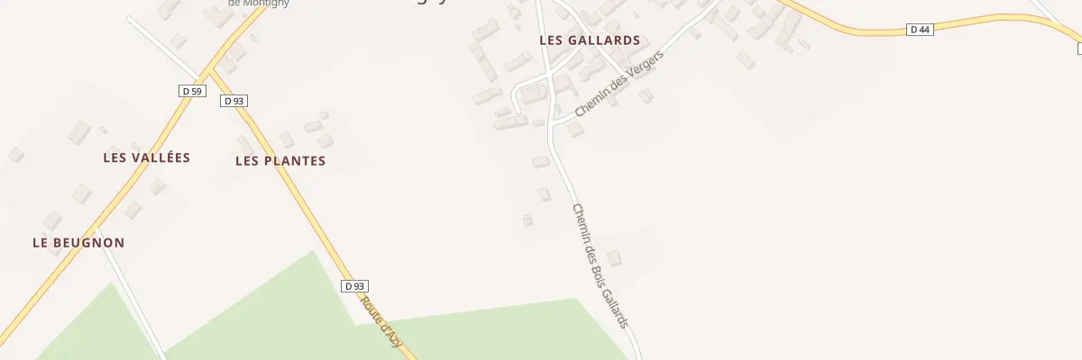 Plan du 200 Che des Bois Gallards à Montigny