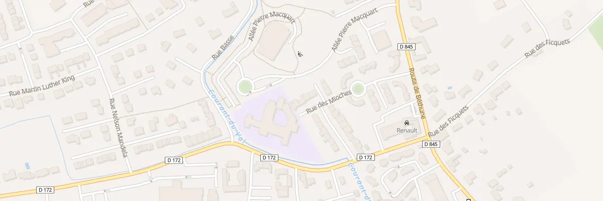 Plan du 110 Rue des Mioches à Lestrem