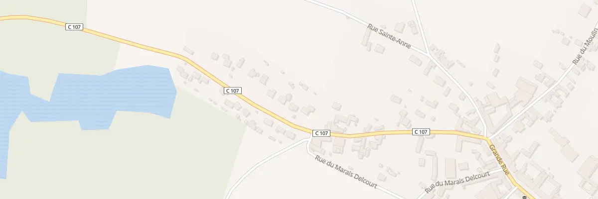 Plan du 22 Rue de Chipilly à Étinehem-Méricourt