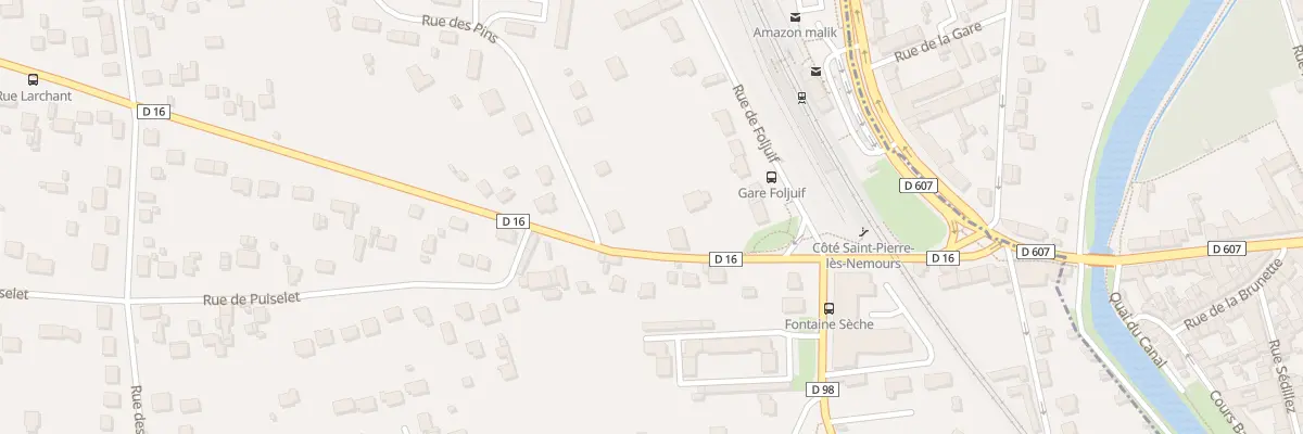 Plan du 8 Rue de Larchant à Saint-Pierre-lès-Nemours