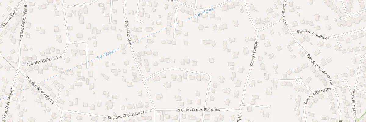Plan du 99 Rue des Vaux Luisants à Vaux-le-Pénil