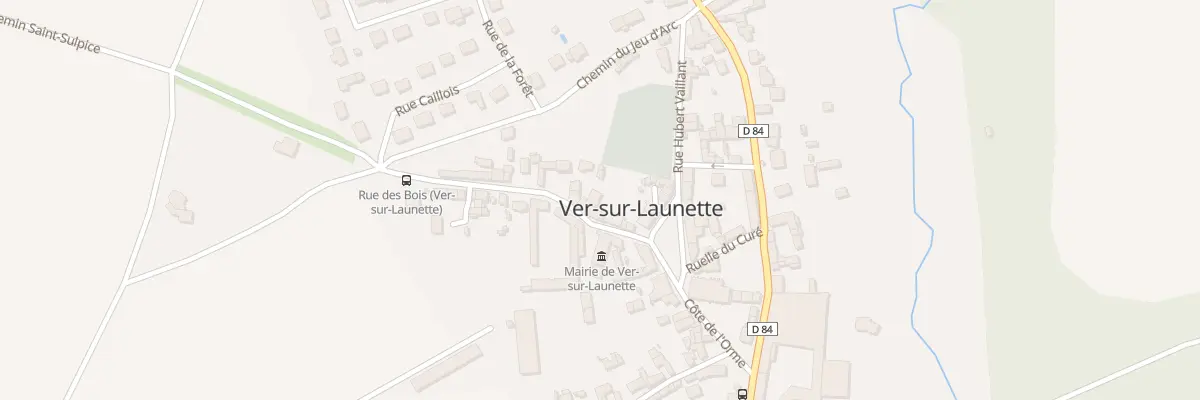 Plan du 4 Rue du Bois à Ver-sur-Launette