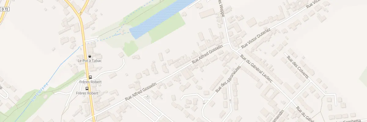 Plan du 27 Rue Alfred Gosselin à Beuvry