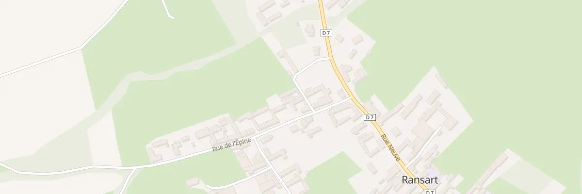 Plan du 8 Rue de l’Epine à Ransart