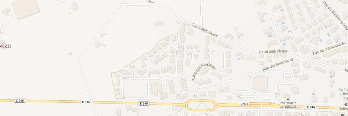 Plan du 3 Rue des Camporells à Millas