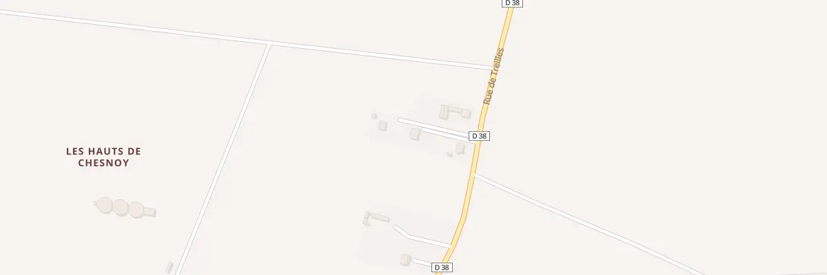 Plan du 56 Rue de Treilles à Préfontaines