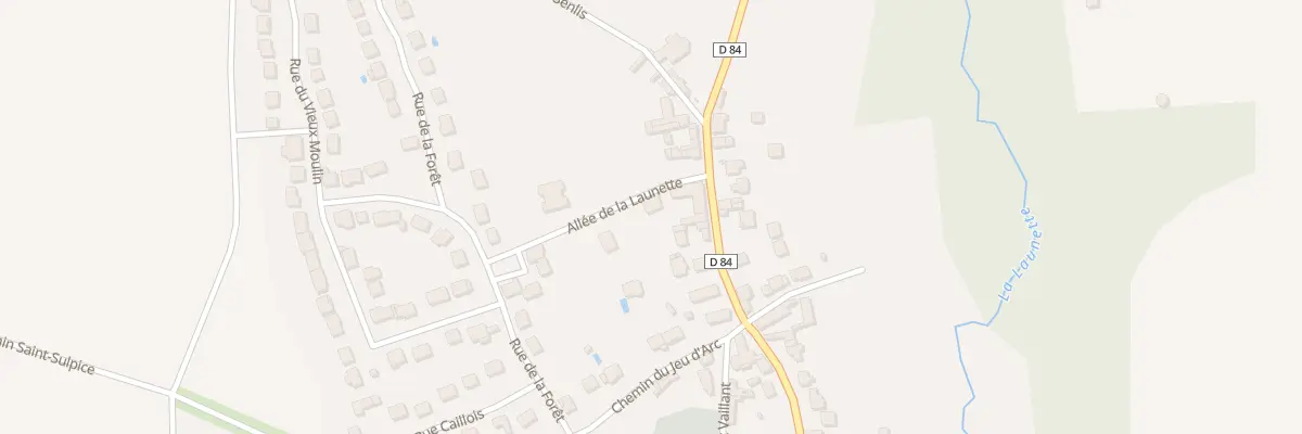 Plan du 3B All de la Launette à Ver-sur-Launette
