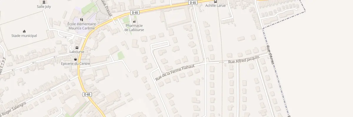 Plan du 4 Rue de la Ferme Flahaut à Labourse
