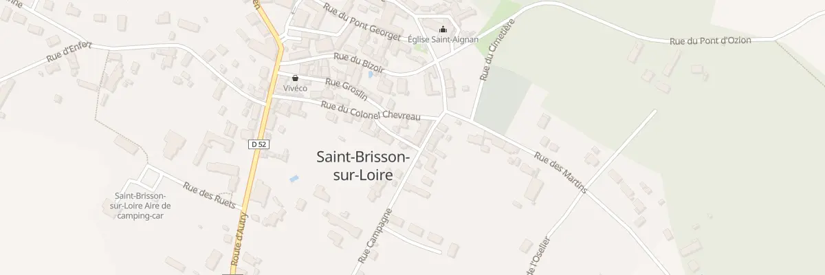 Plan du 5106 Le Bourigault à Saint-Brisson-sur-Loire