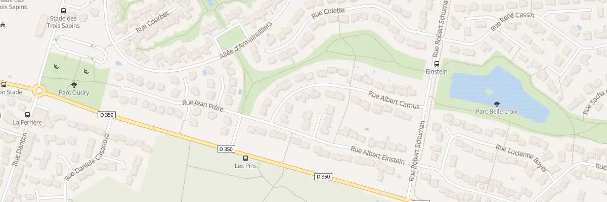 Plan du 19 Rue Albert Camus à Ozoir-la-Ferrière