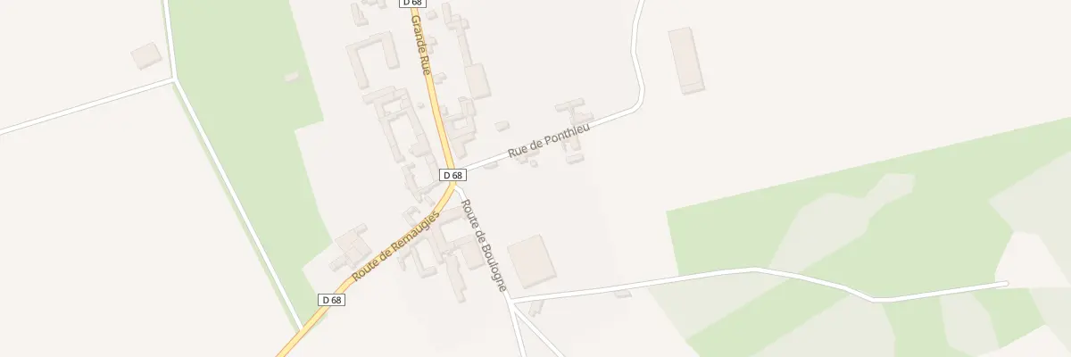 Plan du 63 Rue de Ponthieu à Fescamps