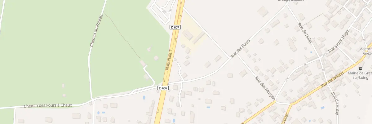 Plan du 5 Rue des Fours à Grez-sur-Loing