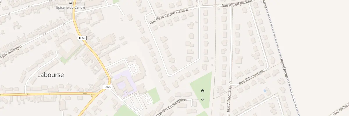 Plan du 19 Rue de la Ferme Flahaut à Labourse