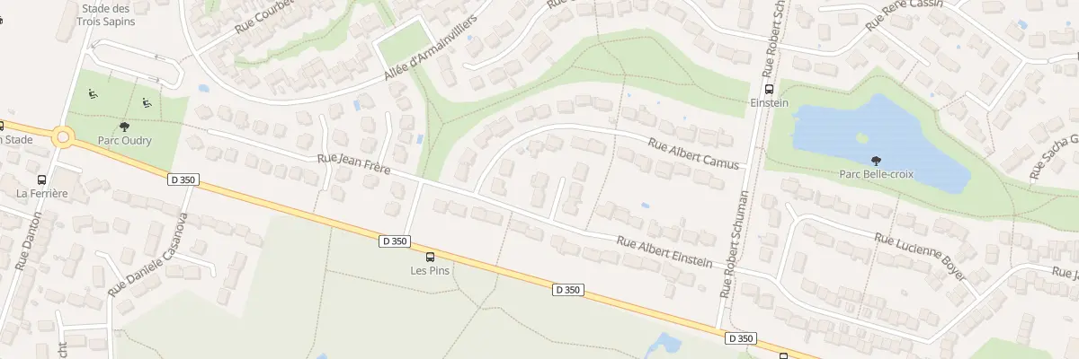 Plan du 3 Imp Alain à Ozoir-la-Ferrière