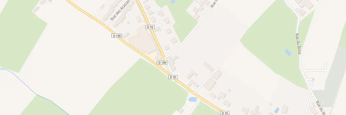 Plan du 792 Rue de la Gare à Boeschepe