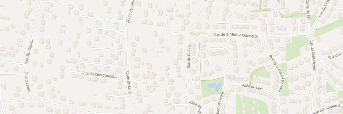Plan du 556 Rue de Crespy à Vaux-le-Pénil