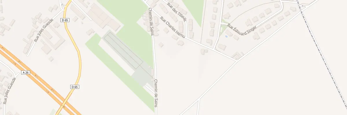 Plan du 17T Rue Hernu à Labourse