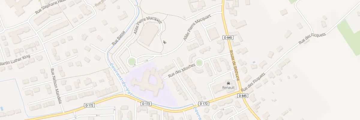 Plan du 104 Rue des Mioches à Lestrem