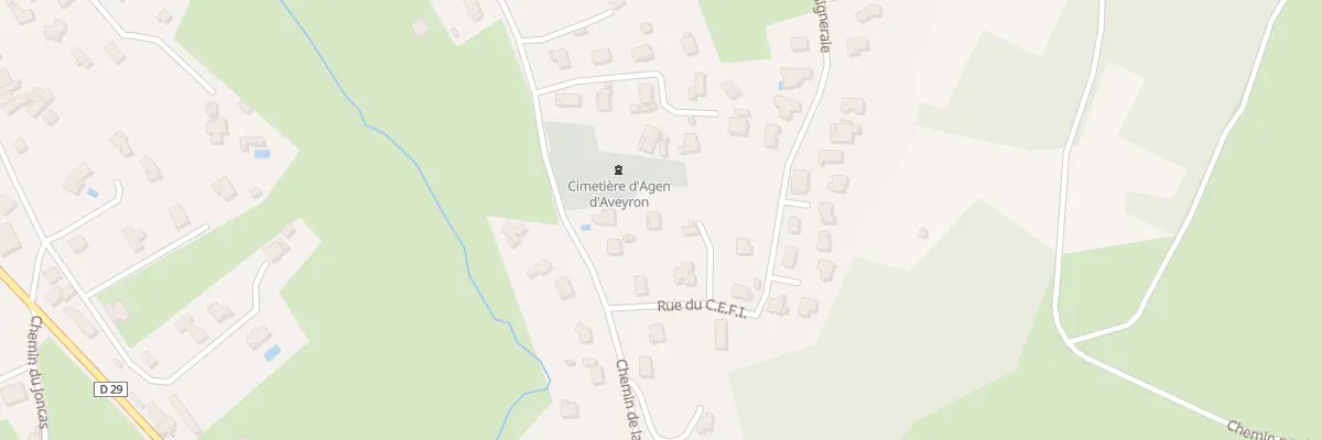 Plan du 9 Che de la Parro à Agen-d’Aveyron