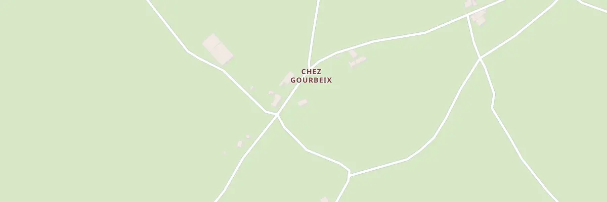 Plan du 2 Chez Gourbeix à Arpheuilles-Saint-Priest