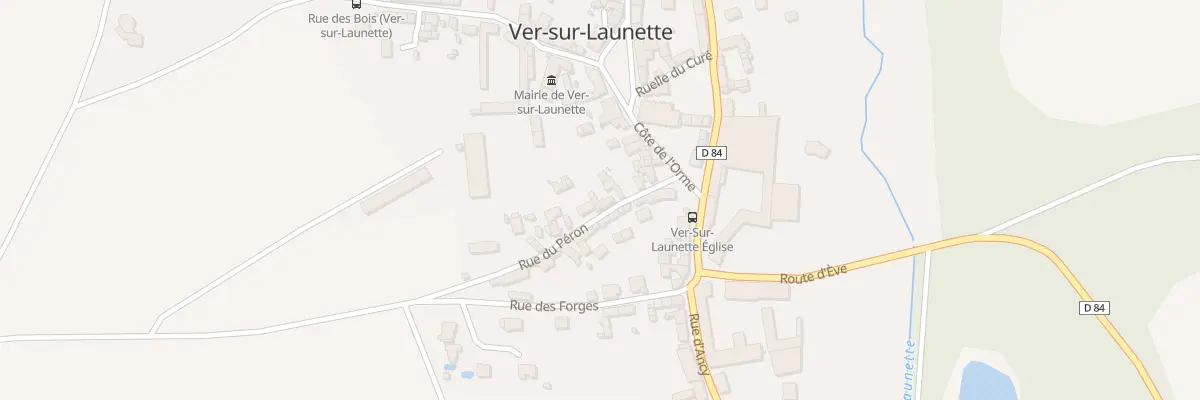 Plan du 10 Rue du Péron à Ver-sur-Launette