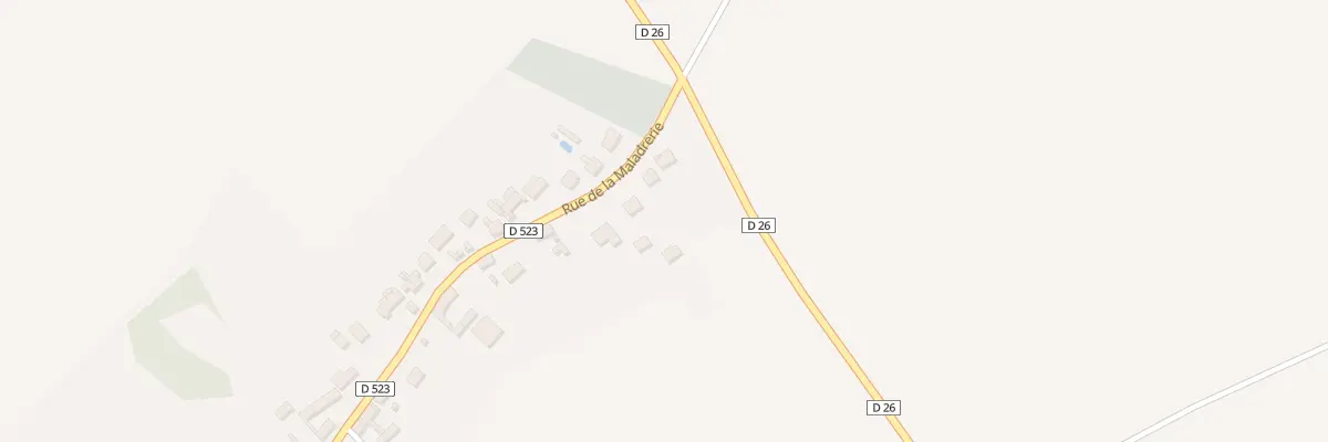 Plan du 43 Rue de la Maladrerie à Francières
