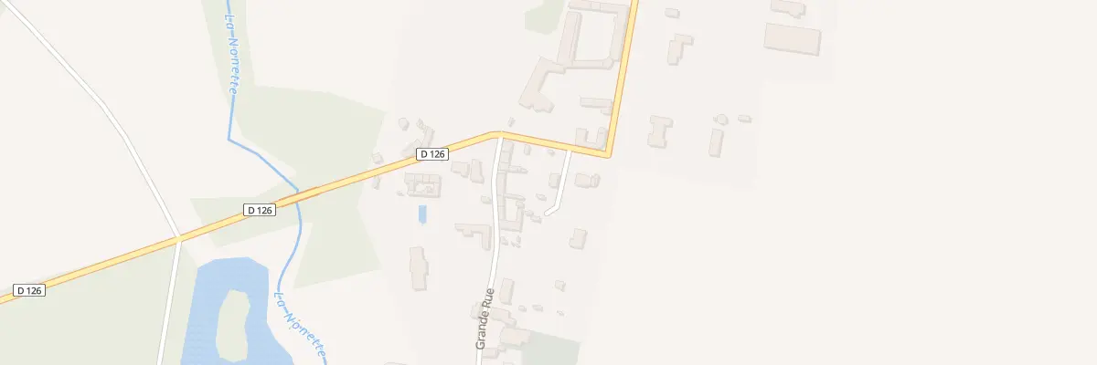 Plan du 5292F Rue du Château à Fontaine-Chaalis