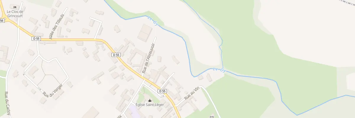 Plan du 3 Rue de la Rivière à Duisans