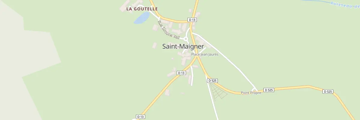 Plan du 5044 Le Bourg à Saint-Maigner