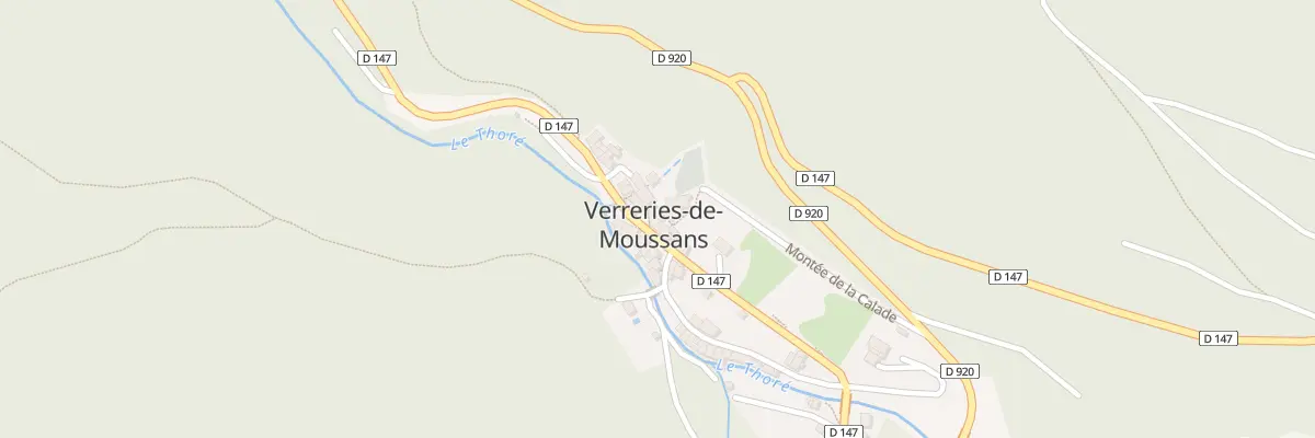 Plan du 2 Mte de la Calade à Verreries-de-Moussans