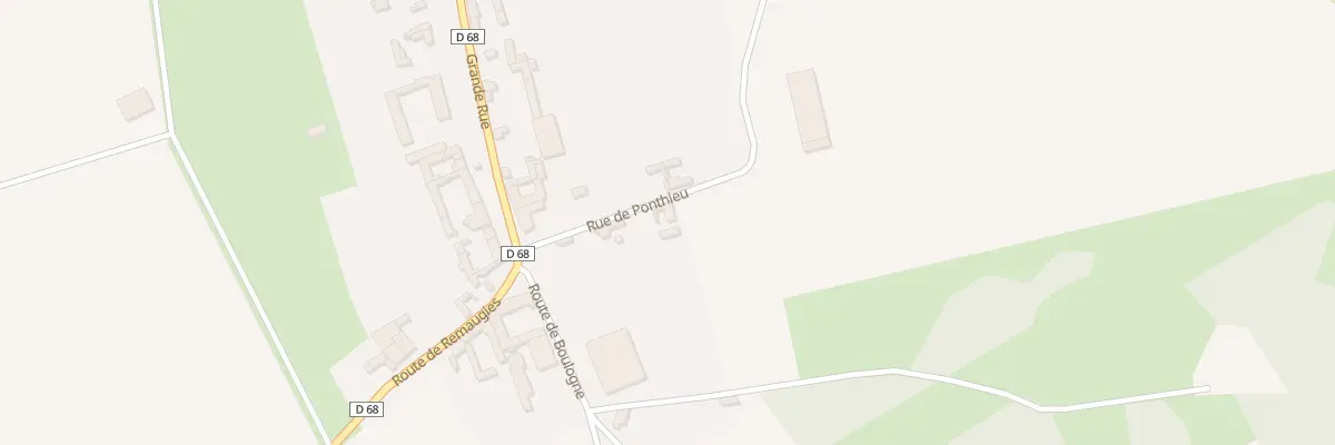 Plan du 65 Rue de Ponthieu à Fescamps