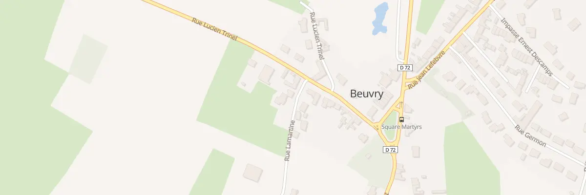 Plan du 30 Rue Lamartine à Beuvry