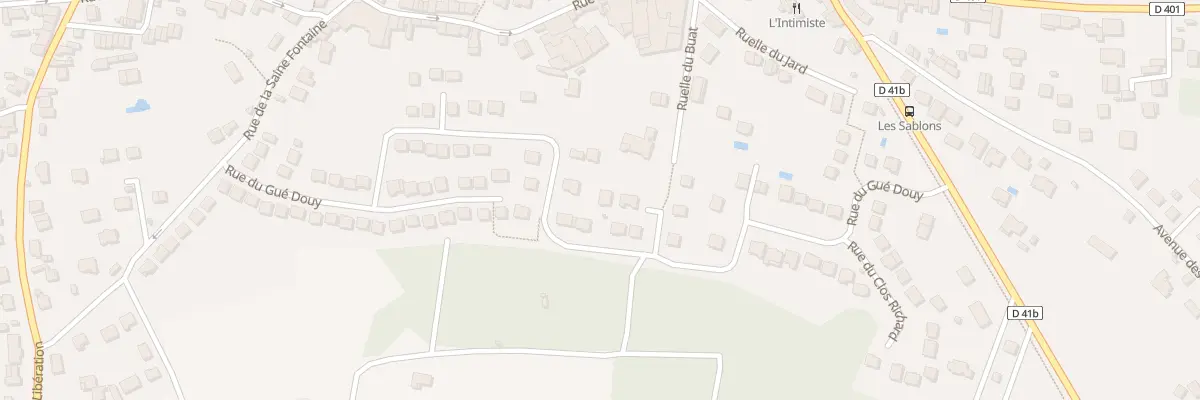 Plan du 40 Rue du Gué Douy à Dammartin-en-Goële