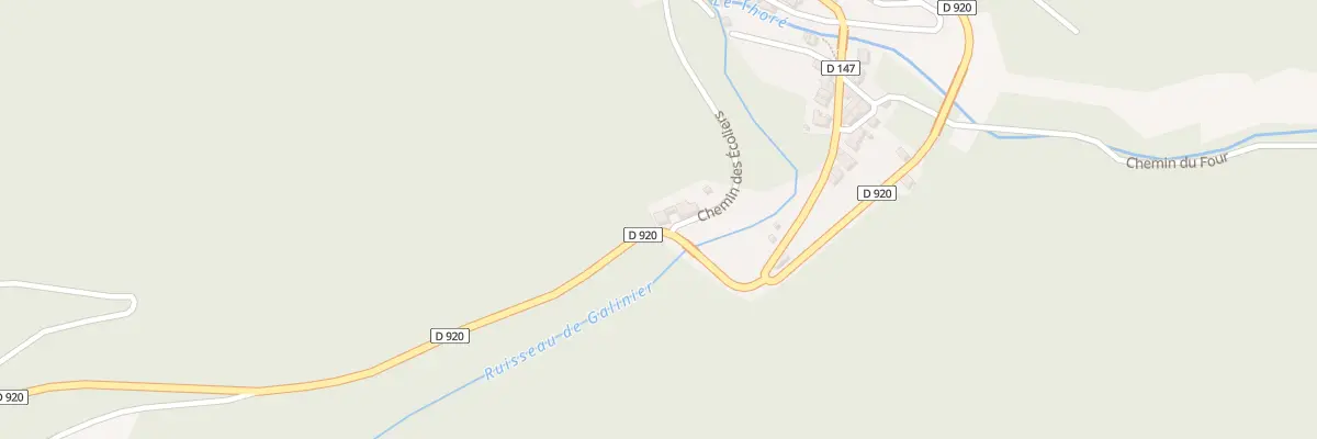 Plan du 2 Rte de Serrières à Verreries-de-Moussans