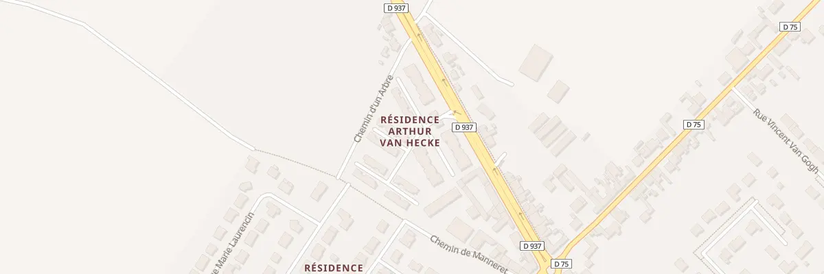 Plan du 64 Res Arthur Van Hecke à Sains-en-Gohelle