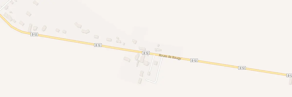 Plan du 41 Rte de Baugy à Villabon