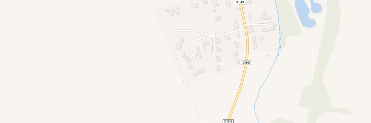 Plan du 12 Rue de la Garenne à Ver-sur-Launette