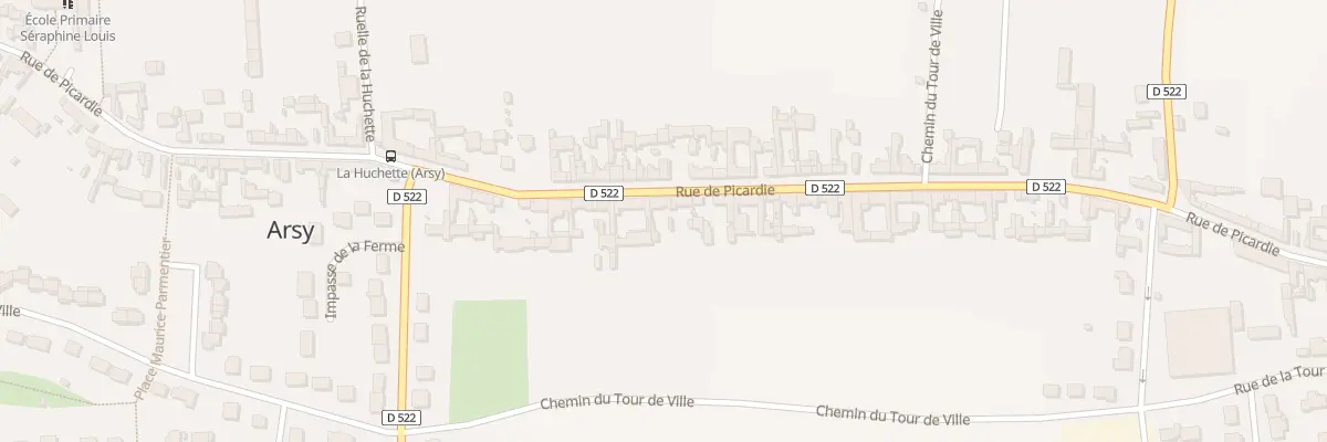 Plan du 53 Rue de Picardie à Arsy