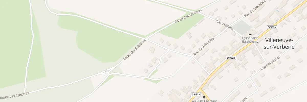 Plan du 13 Rue des Sablons à Villeneuve-sur-Verberie