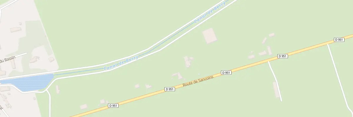 Plan du 602 Rte de Sancoins à Charenton-du-Cher