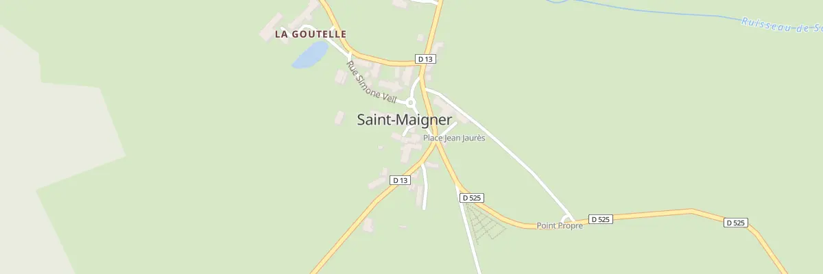 Plan du 5059 Le Bourg à Saint-Maigner