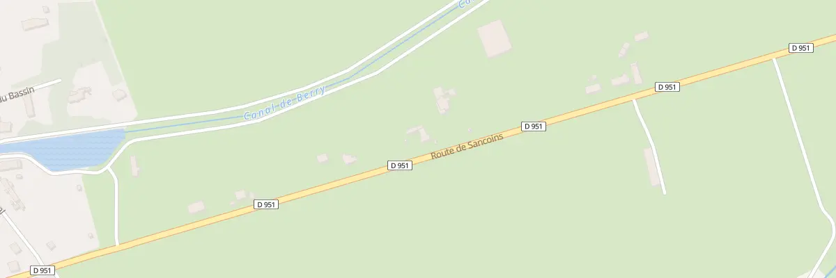 Plan du 636 Rte de Sancoins à Charenton-du-Cher