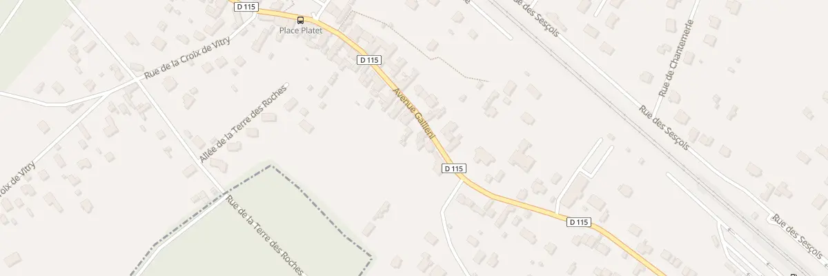 Plan du 69 Av Galliéni à Bois-le-Roi