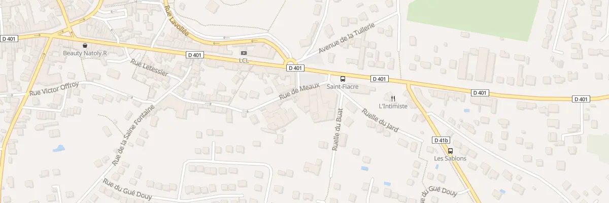 Plan du 25 Rue de Meaux à Dammartin-en-Goële