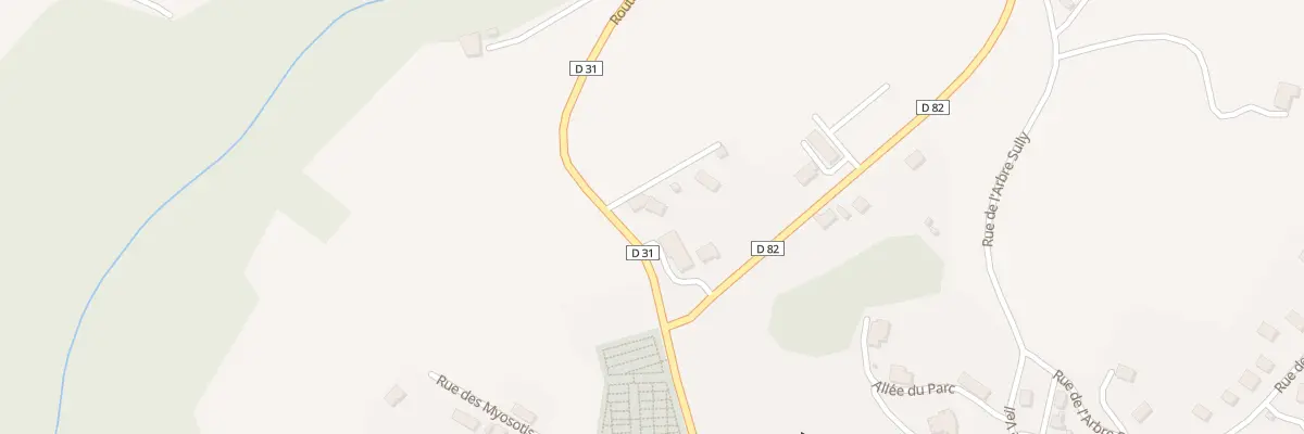 Plan du 6023 Les Parceyroux à Saint-Sauves-d’Auvergne