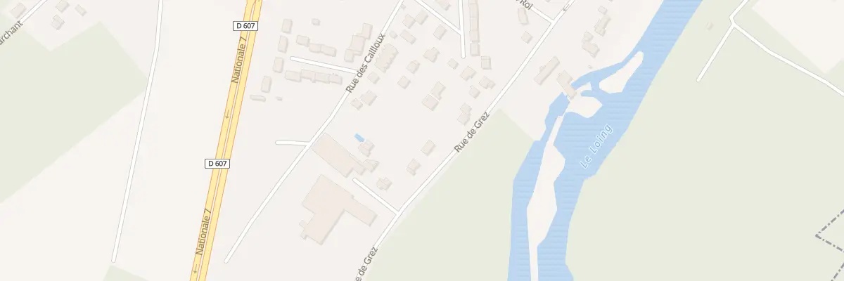 Plan du 53 Rue de Grez à Grez-sur-Loing