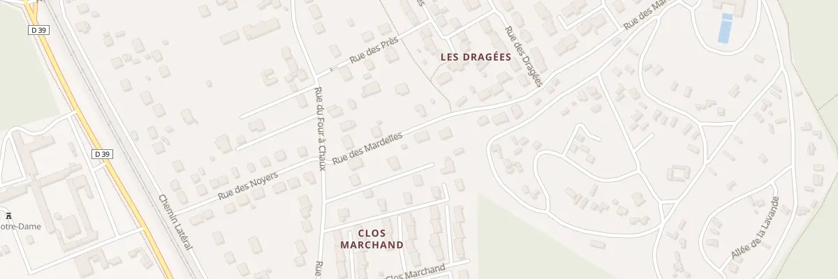 Plan du 4 Rue des Mardelles à Livry-sur-Seine