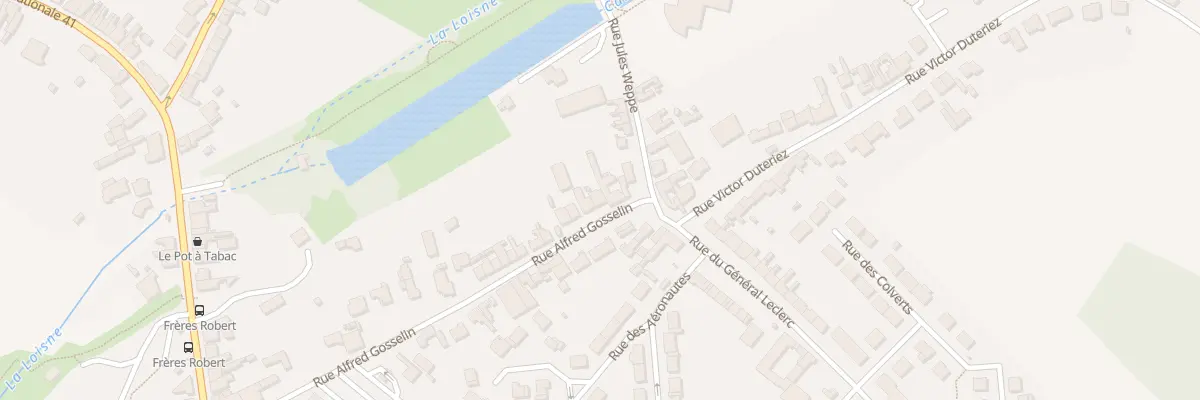 Plan du 43 Rue Alfred Gosselin à Beuvry