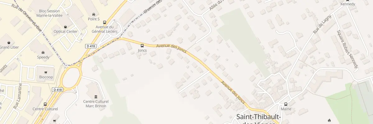 Plan du 19 Av des Joncs à Saint-Thibault-des-Vignes